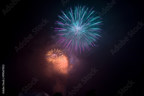 Silvesterfeuerwerk Basel 2015 und 2016