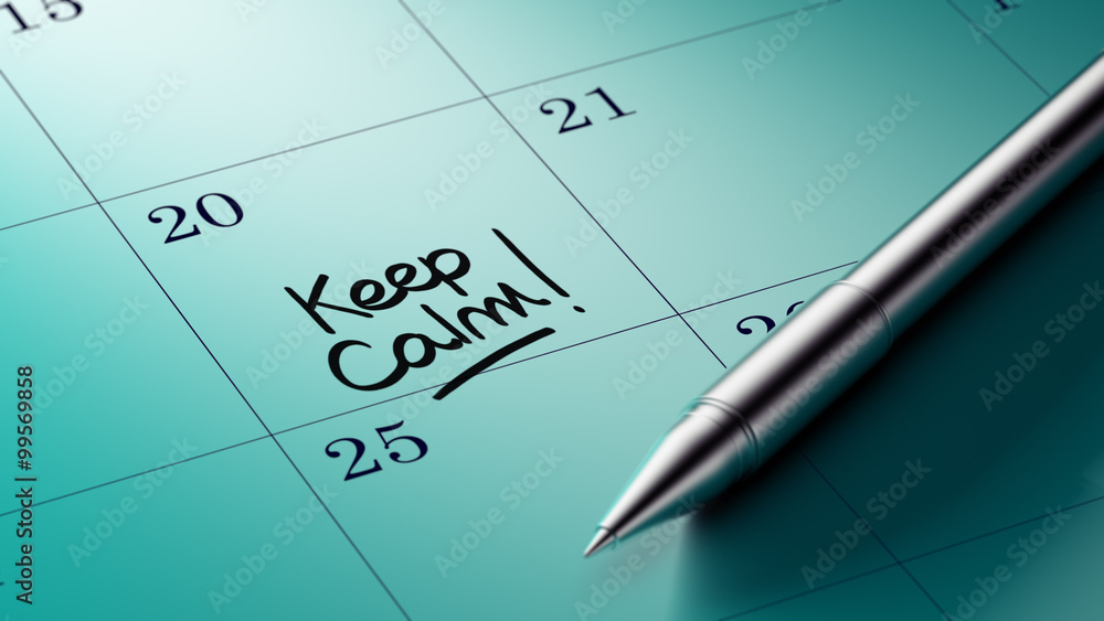 Closeup of a personal agenda setting an important date written w Closeup of a personal agenda setting an important date written w