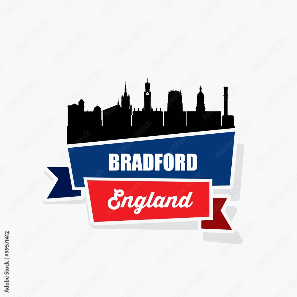Bradford ribbon banner