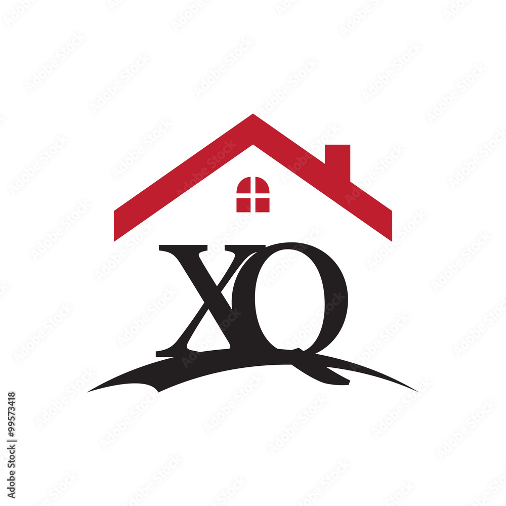 innitial letter logo with roof and window innitial letter logo with roof and window