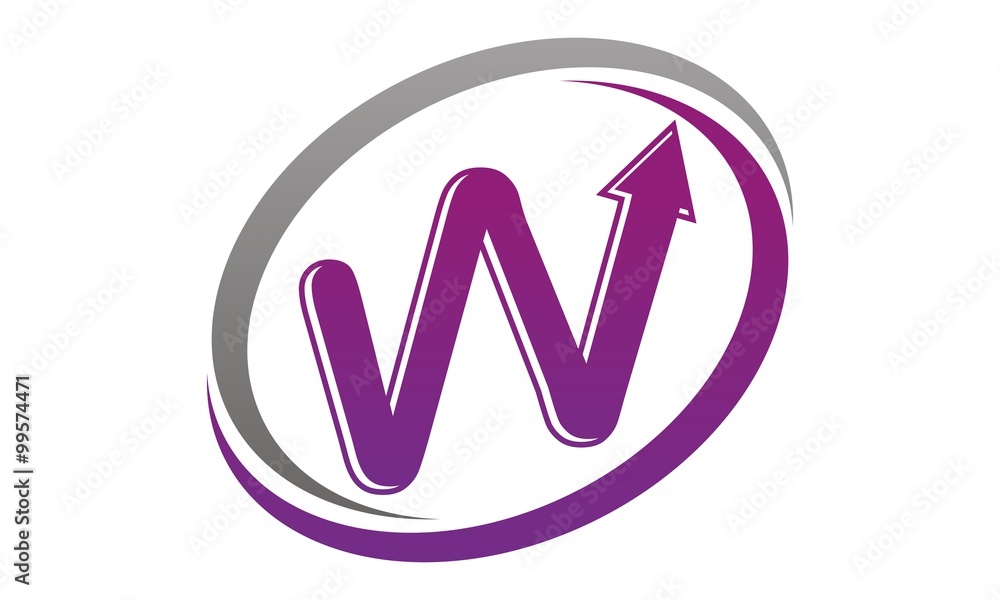 Letter W Business Investment Letter W Business Investment
