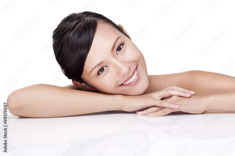 Portrait of a Happy Beautiful Young Woman Portrait of a Happy Beautiful Young Woman