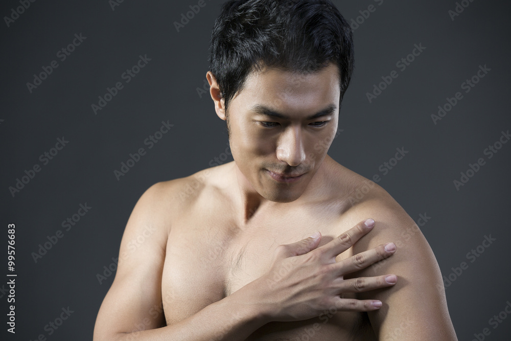 Young man with fresh skin Young man with fresh skin