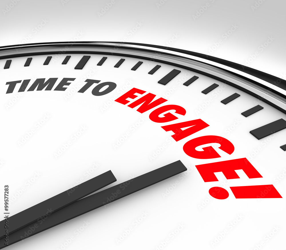 Time to Engage Clock Interaction Participation Join Group Time to Engage Clock Interaction Participation Join Group
