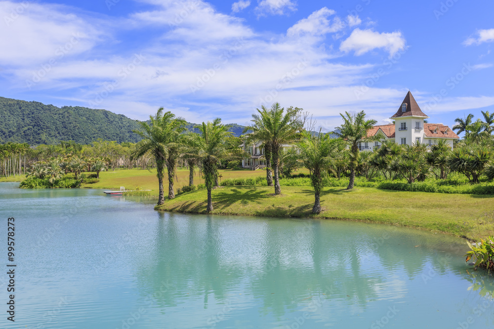 Naklejka premium Beautiful landscape at Hua Lian