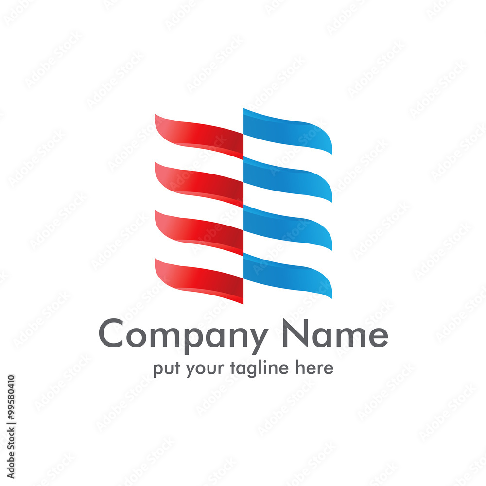 Obraz premium Modern Line Logo icon