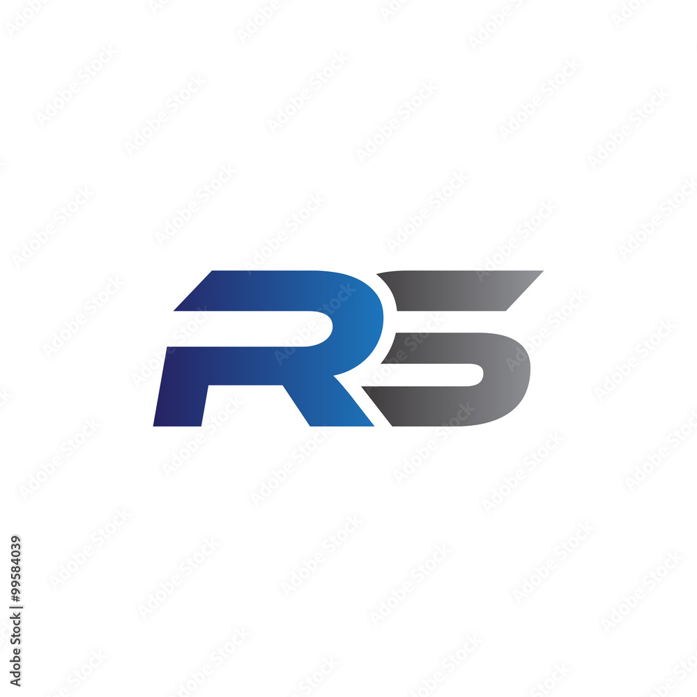 Simple Modern letters Initial Logo rs Simple Modern letters Initial Logo rs