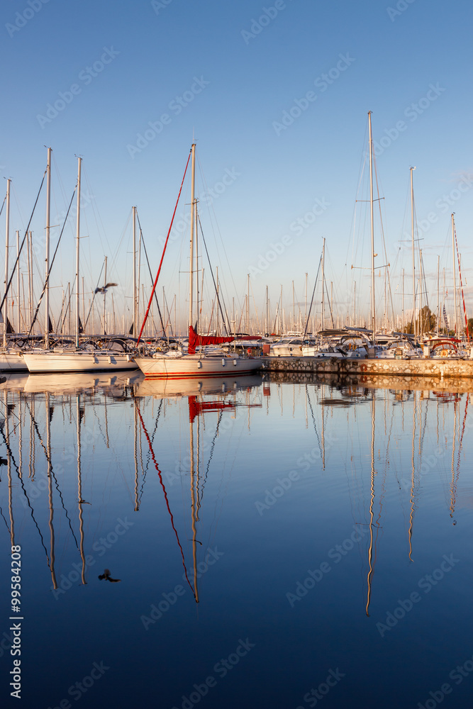 Yacht marina