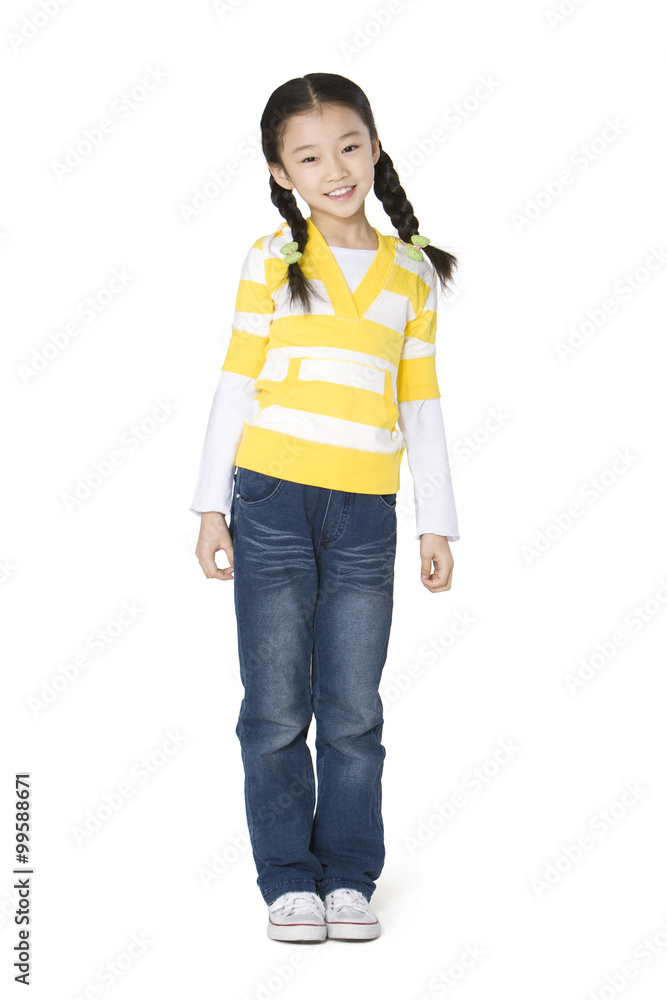 Fototapeta premium Young girl smiling