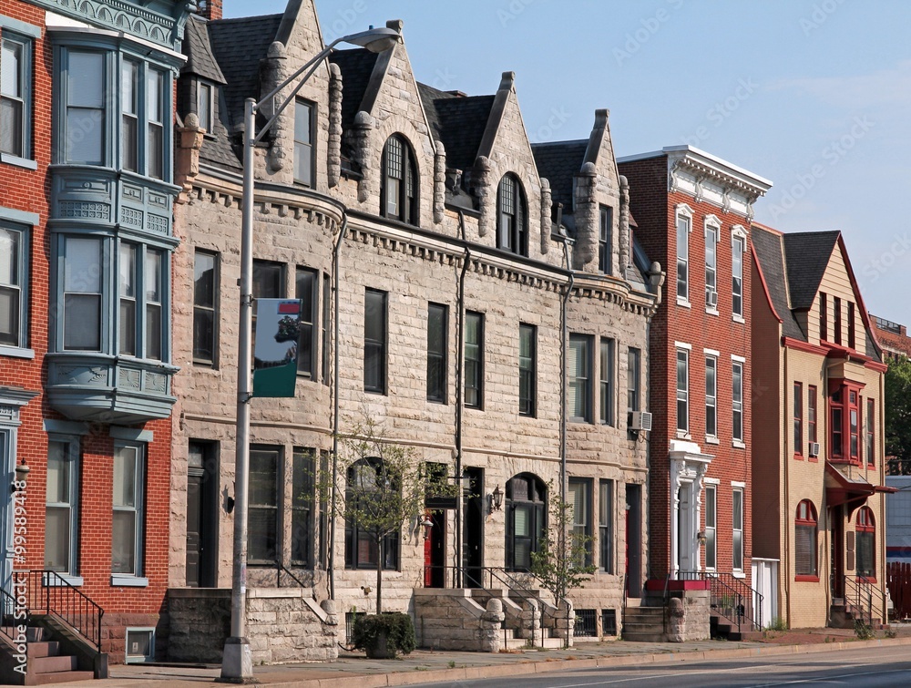 Obraz premium architectural preservation of historic buildings