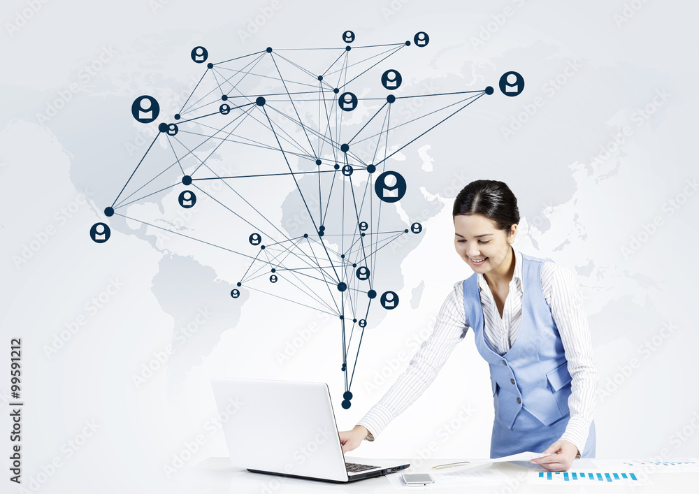 Global network interaction Global network interaction