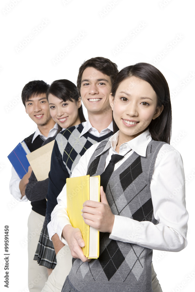 Students and their books