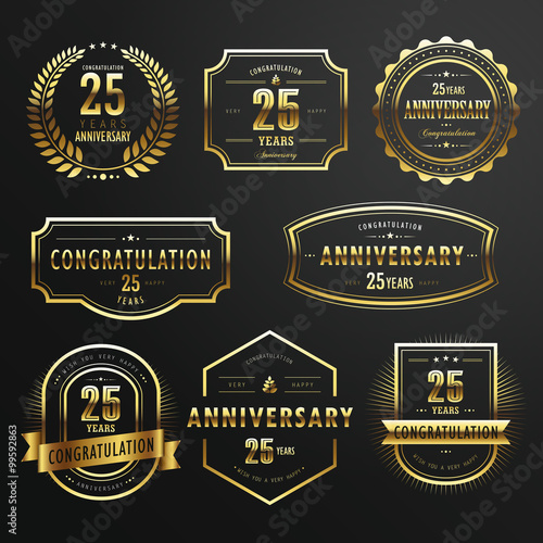 commemorate golden labels design