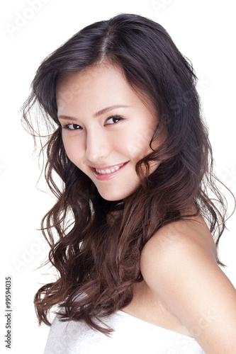 Portrait of a Happy Beautiful Young Woman © Blue Jean Images