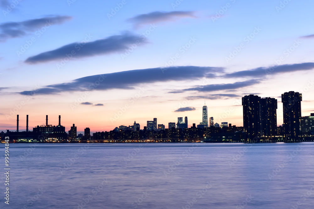 View of New York City from Queens