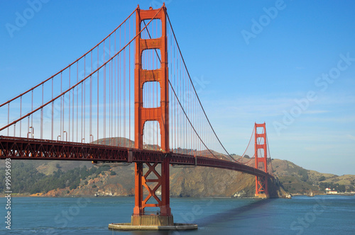 Fototapeta Naklejka Na Ścianę i Meble -  The Golden Gate bridge, San Francisco, California, USA