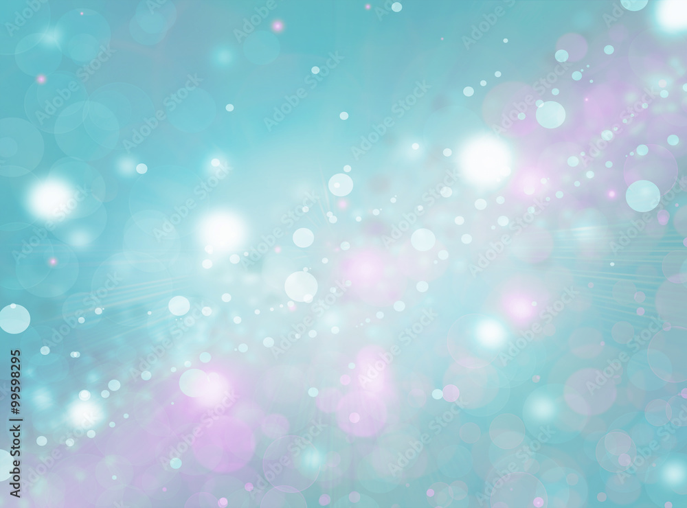 Soft colored abstract blue background