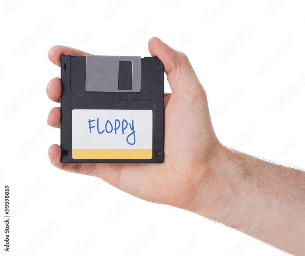 Floppy disk, data storage support Floppy disk, data storage support