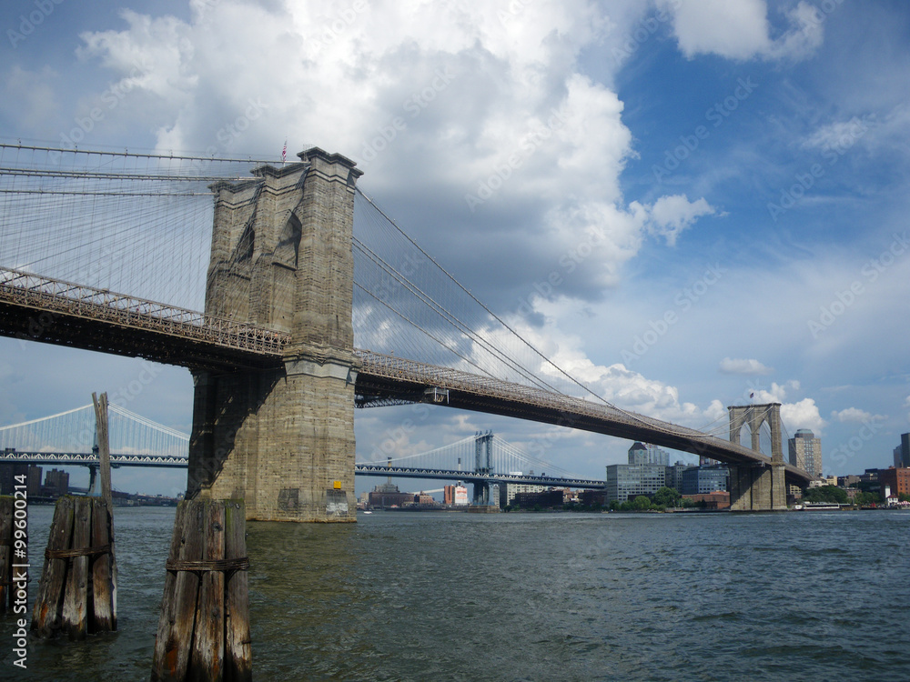 Obraz premium Brooklyn Bridge, Nowy Jork, USA