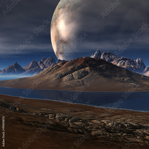 Alien Planet - Fantasy Landscape
