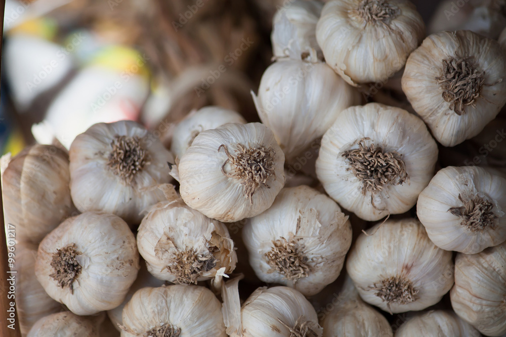 Fresh garlic Fresh garlic