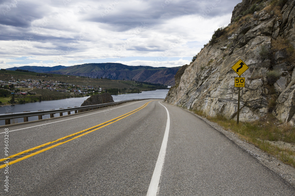 Naklejka premium Highway Road