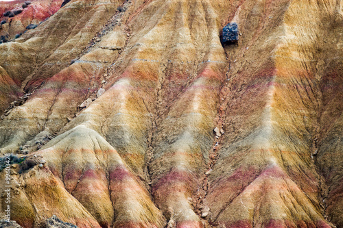 Fotografie Eroded strata