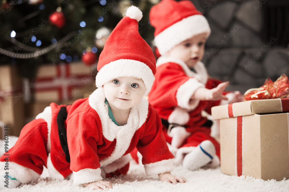 children waiting Christmas children waiting Christmas