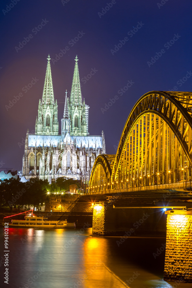 Naklejka premium Cologne Cathedral Germany