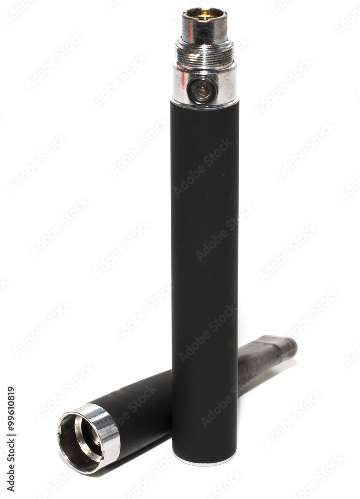 big electronic cigarettes isolated on white big electronic cigarettes isolated on white