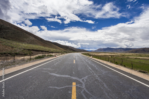 Wallpaper Mural Road in Tibet, China Torontodigital.ca