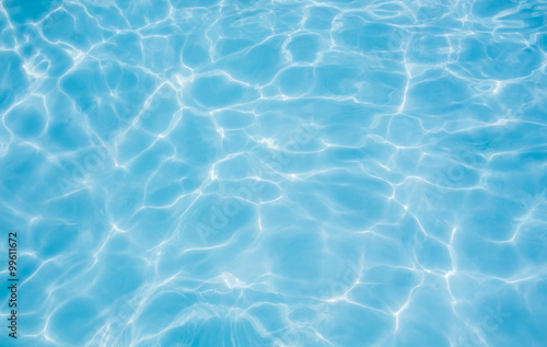 texture of water in the swimming pool