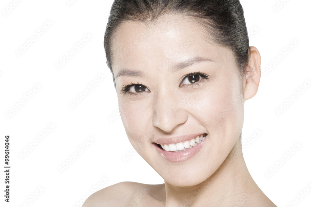Portrait of beautiful young woman Portrait of beautiful young woman