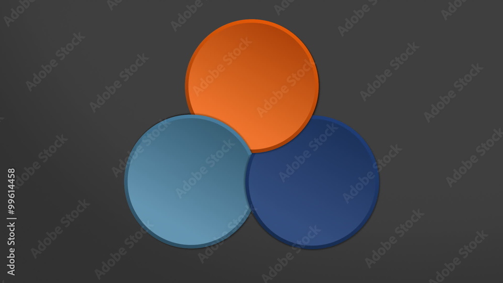 Circle diagram flow chart, three result circle, presentation templete. (included alpha) Circle diagram flow chart, three result circle, presentation templete. (included alpha)