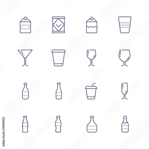 Drinks icons