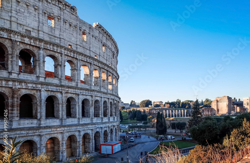 Colosseum in Rome in Rome, ITALY