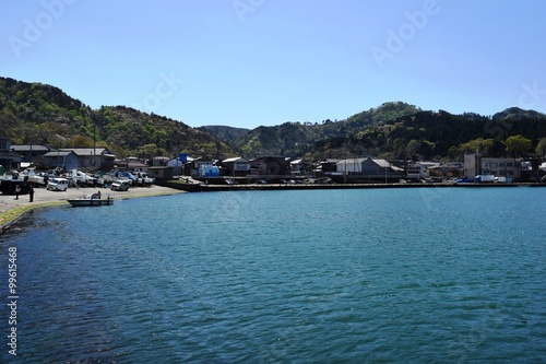 港の風景／山形県の庄内浜で、港の風景を撮影した写真です。