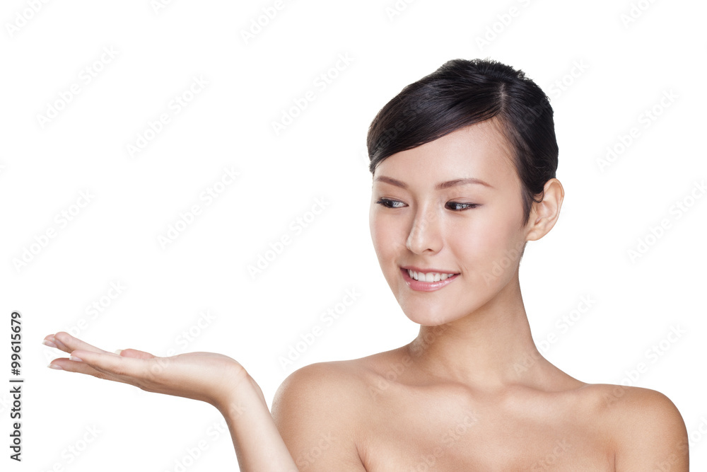 Portrait of a Beautiful Young Woman Portrait of a Beautiful Young Woman