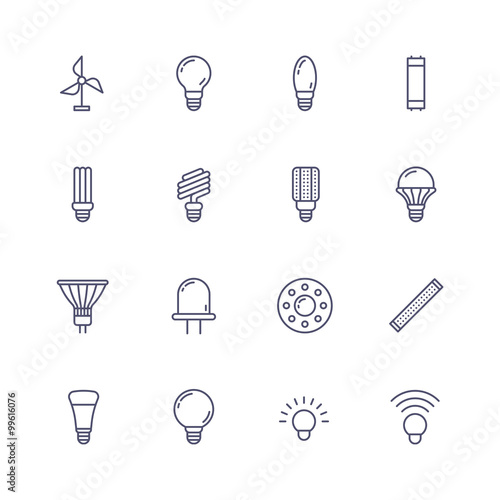 Bulb icons