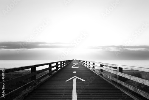 Steg in die Zukunft