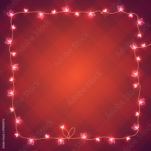 Bilde på lerret St. Valentine's Day Frame