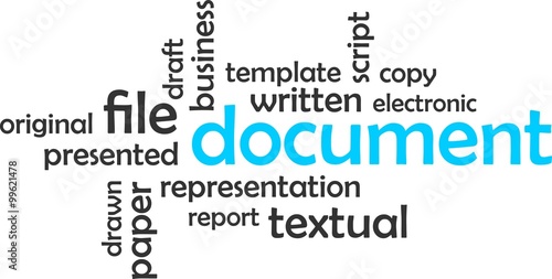 word cloud - document