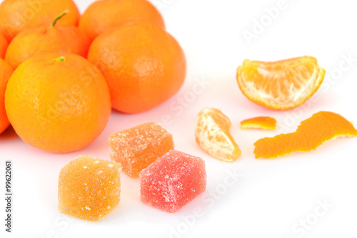 Delicious Juicy Ripe Sweet Mandarins.