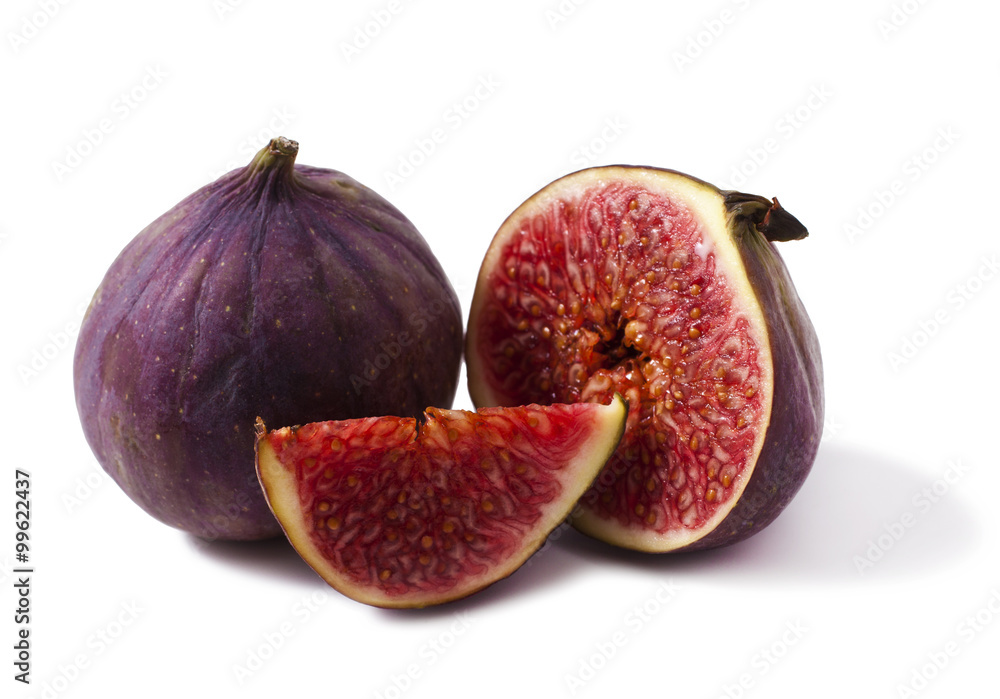 Ripe Figs fruits isolated on white background Ripe Figs fruits isolated on white background