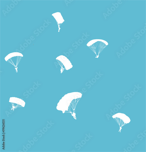 skydivers