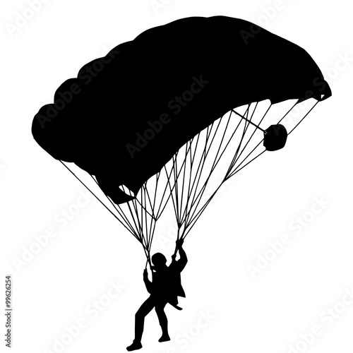a skydiver