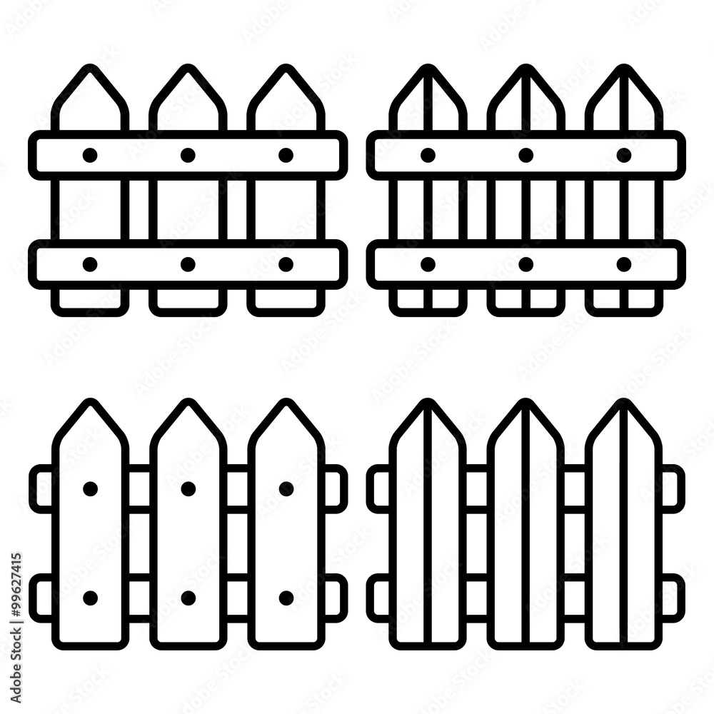 fence icon.vector illustration. fence icon.vector illustration.
