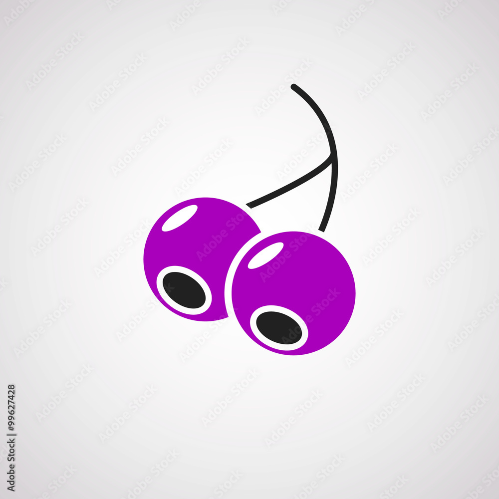 currant icon.vector illustration. currant icon.vector illustration.