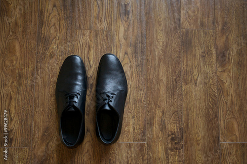black shoes groom