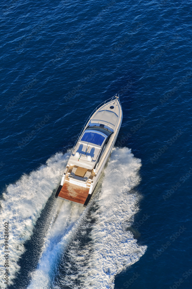 luxury motoryacht in navigation luxury motoryacht in navigation